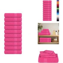 Serviettes de bain 10 pcs rose 100x150 cm 360 g/m² 100% coton - Serviette De Bain - Serviettes De Bain - Serviette - Serviette De Douche