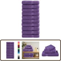 Serviettes de bain de qualité supérieure SOLUND 10 pcs 600g/m² - Serviettes De Bain - Serviettes Éponge - Serviettes De Toilette - Textile Maison
