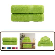 Serviettes de bain de qualité supérieure solund 2 pcs 600g/m² - Serviettes De Bain - Serviettes - Serviettes De Toilette - Linge De Maison - Textile