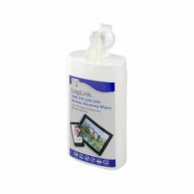 Lingettes nettoyantes pour écrans tft, lcd et Plasma - Pack 100 unités