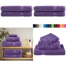 Serviettes de sauna de qualité supérieure solund 2 pcs violet - Serviettes De Sauna - Serviettes De Bain - Serviettes En Coton - Serviettes Douces