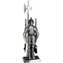 Lienbacher - Serviteur de cheminée 3 pièces - Chevalier argenté
