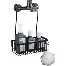 Tigrezy - Serviteur de Douche a Suspendre en Aluminium Étagère de Douche, Panier de Douche sans Perçage, Etagère de Douche à accrocher au Mitigeur de