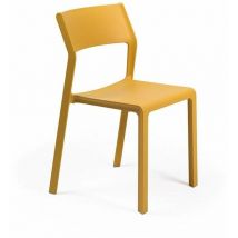 Stuhl ' Nardi Trill Bistrot' stapelbar Outdoor Bar Restaurant Polypropylen Fiberglas 'Made in Italy' -Senf / Packung mit 2 Stücke