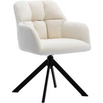 Wahson Office Chairs - Sessel Samt Schreibtischstuhl Drehstuhl ohne Rollen Modern Polsterstuhl für Home Office/Wohnzimmer, Lehnstuhl, Beige