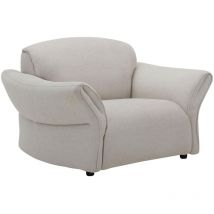 Vente-unique - Sessel - Stoff - Beige - bodura
