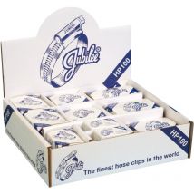 Jubilee - Set 100 colliers de serrage acier zingué JUHP100