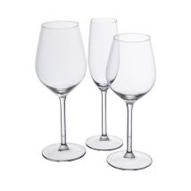 Homemania - Set aus 18 transparenten Gläsern 50ml x 38ml x 21ml