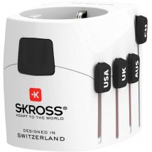Skross - jeu de 2 adaptateurs de voyage multi 1103180 1.103180