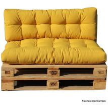 Set di 2 cuscini da esterno color senape - rioum Red Deco