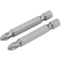 Set 2 embouts S2 allonges phillips PH3X50MM Tolsen