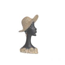 Chapeau Femme Buste Résine