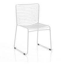 Set 2 sedie da interno / esterno hazen white