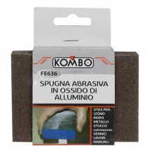 Kombo - Set 2 Spugne Abrasive in Ossido d'Alluminio dim Singola: 100X70X25mm