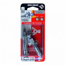 Set 2 tasselli klix Red Head e viti ad espansione, Diam.8 x L.53 mm Red Head
