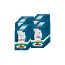 Set 24 bustine gourmet perle filettini al coniglio in salsa 85 grammi