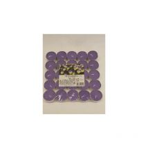 Set 25 Lumini Profumatori Tealight Fragranza Violette Candele Violet