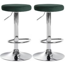 Set 2er Bridge Chromm de Barhocker Samp