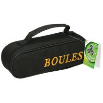 Set 3 Boules Pétanque Métallique Avec Housse De Transport.
