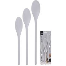 Set 3 cuillères plastique plusieurs tailles