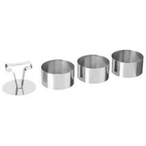 Set 3 moldes para emplatar modelos surtidos