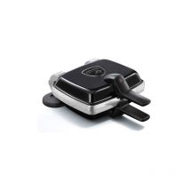 Lagrange - Set 3 jeux de plaques Gaufres avec Gaufrettes et Croque-monsieur 039622 1000 w Noir