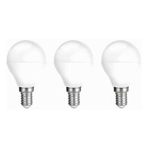 Set 3 Lampadine Sfera 40w E14 Luce Naturale 470lm