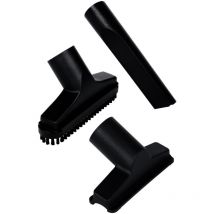 Originale Einhell Set bocchette per aspiratore solidi e liquidi (incl. Bocchetta universale, bocchetta per fughe e spazzola tonda per imbottiture)