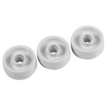 Set 3 Ruote Piccole di Ricambio - Pack f - Aspirafango Fairlocks Piscina