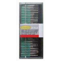 Stanford - Set 30 pièces - Tiges diamantées 3mm Dremel - 01631