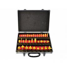 OX - set 35 frese per pantografo fresatrice gambo 8mm - kit 35pz - per legno