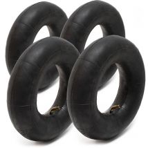 Set 4 Chambre air Brouette Petites roues 3.00/3.50-4 TR87 Valve Pneu Transport Diable Chariot