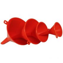 Set entonnoirs 4 pz arancione