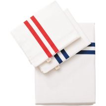 Set 4 pezzi écru (copripiumino king 250x230+30 cm + lenzuolo con angoli 200x200+30 cm + 2x fodera per cuscino 50x80 cm) 100% cotone 180TC El Ganso