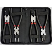 Linea Verdace Lighting - Set 4 Pinze Fermi Anelli - 330mm - Seeger Interni/esterni - Con Astuccio