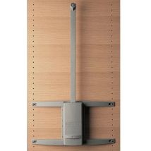 Set di 4 Supporti in Nylon Grigio per Fissaggio - Interasse 450-480 mm - Servet