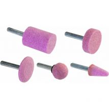 Set 5 meules/tige multiforme