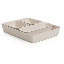 Plasticos Ta-tay - set 5 organizadores tatay baobab 2A6+A5+A4 ecohome