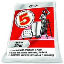 Set 5 teli protezione 4x5mt