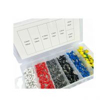 SEt 500pz terminali connettori capicorda preisolati per cavi elettrici 02036