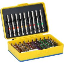 Set 71 Punte Kinzo per Fai da Te Bricolage Utensili Attrezzi da Lavoro e Custodia
