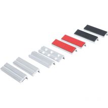 Ganasce protettive magnetici per morsa alluminio 100 mm 8 pz.