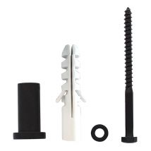 Satz von 5 Entfernungsteile 50 mm für Schiene Schiebetürsysteme Schwarz - Intersteel