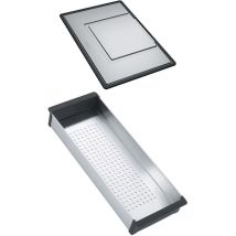 Franke - Set accessoires cuves Mythos Inox : égouttoir + panier égouttoir