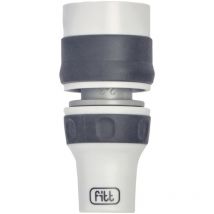 Raccord avec Aquastop pour tuyau extensible - Compatible avec yoyo et ikon - Fitt