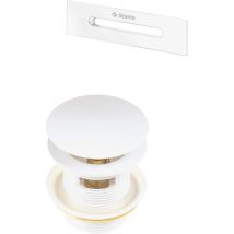 Kit piletta click clack e troppo pieno bianco