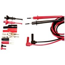 Set Adaptateur Prise De Test Mueller Electric 110004 Rouge, Noir 1 Set
