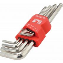 Circumpro - Set Allen-Chiave 9 Parti Kugelkopf