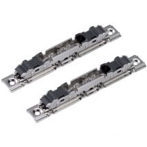 Aventos 20S4200 - Fissaggio anteriore hs hk hl l = 108 mm, legno + telaio largo in alluminio, colore: Argento - Blum