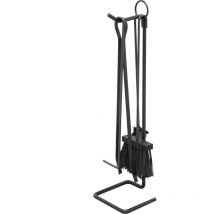 Kaminwerkzeugset Stahl Lackiert Mod.652